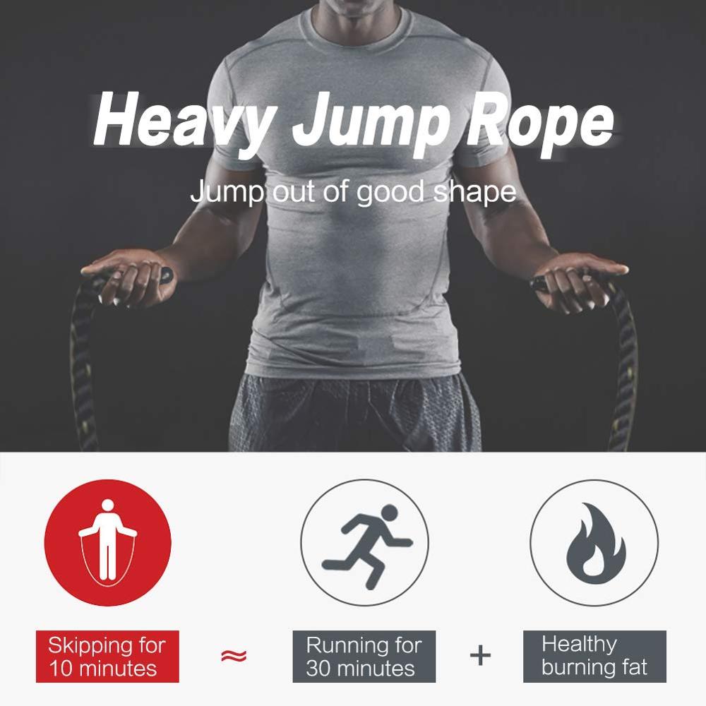 25mm Fitness Heavy Jump Rope - Pride Fire - 22194_IRVVNXG -