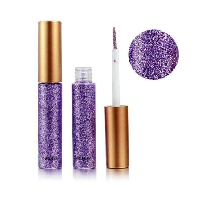 Diamond Glitter Liquid Eyeliner Waterproof Shimmer - Pride Fire - 5123_DU13MLU -