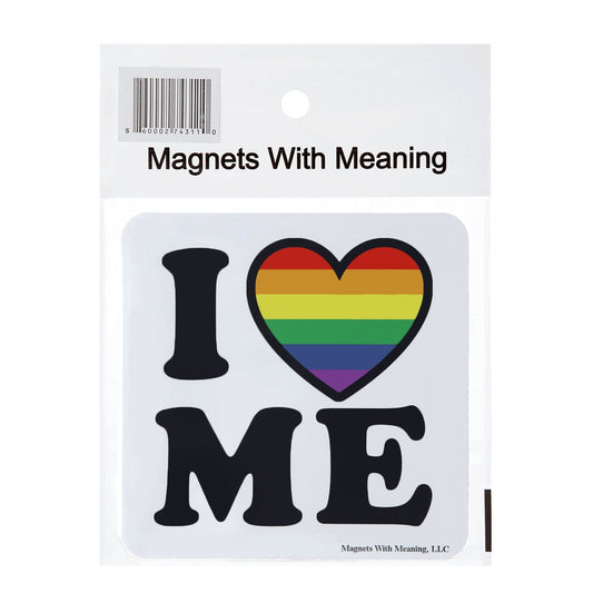 I Love Me Refrigerator Magnet - Pride Fire - 860002743110 - Kitchen