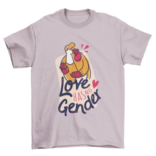 Love Has No Gender t-shirt - Pride Fire - VX165375UNGT5P2XL - T-shirts
