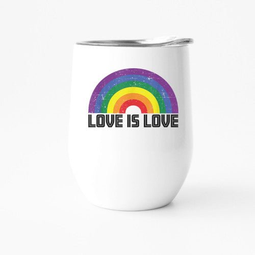 LOVE IS LOVE Rainbow Tumbler - Pride Fire - PRODUCT - Gifts
