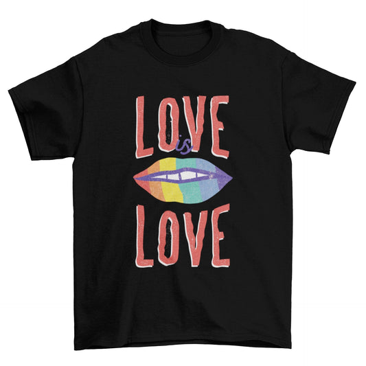 Love is Love t-shirt - Pride Fire - VX169624UNGT1B2XL - T-shirts