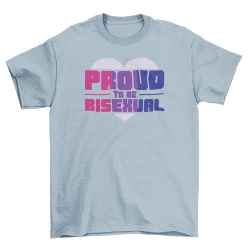 Proud Bisexual t-shirt - Pride Fire - VX151451UNGT4N2XL - T-shirts