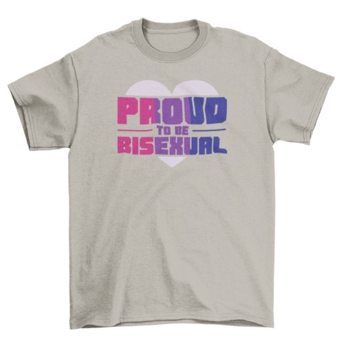 Proud Bisexual t-shirt - Pride Fire - VX151451UNGT4Y2XL - T-shirts