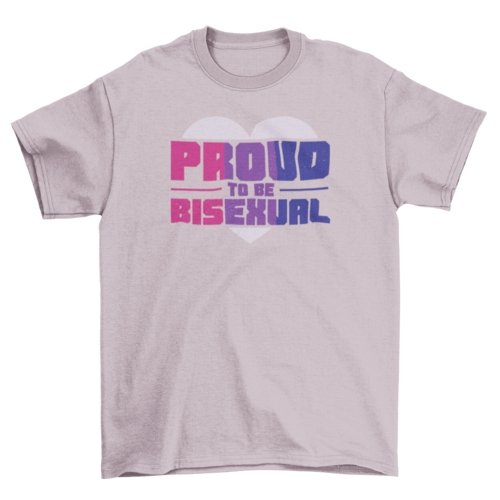 Proud Bisexual t-shirt - Pride Fire - VX151451UNGT5P2XL - T-shirts