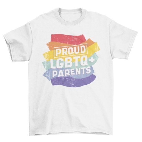 Proud Parents t-shirt - Pride Fire - VX223999UNGT1W2XL - T-shirts