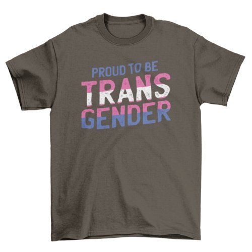 Proud Transgender t-shirt - Pride Fire - VX151455UNGT1M2XL - T-shirts