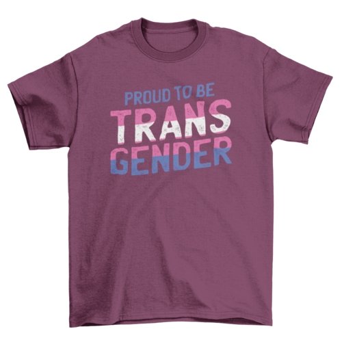 Proud Transgender t-shirt - Pride Fire - VX151455UNGT5R2XL - T-shirts