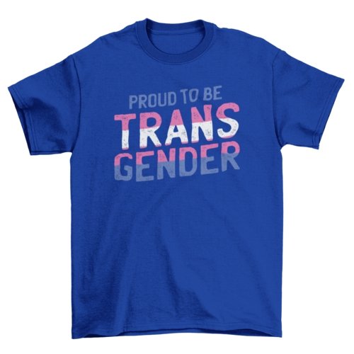 Proud Transgender t-shirt - Pride Fire - VX151455UNGT7C2XL - T-shirts