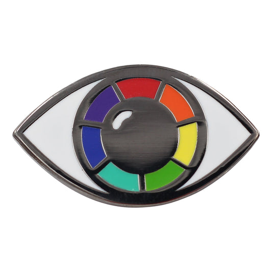 Queer Eye – Rainbow Eye Enamel Pin - Pride Fire - 650726996875 - Accessories