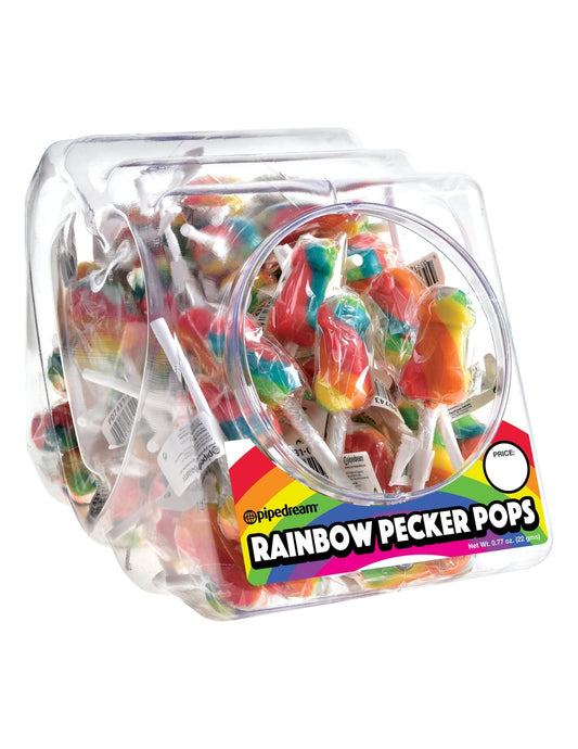 Rainbow Cock Pops - 72 Count - Pride Fire - PD7431-99 - Accessories