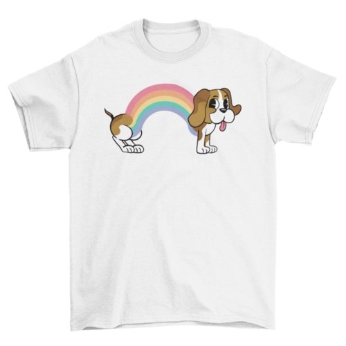 Rainbow Dog t-shirt - Pride Fire - VX214140UNGT1W2XL - T-shirts