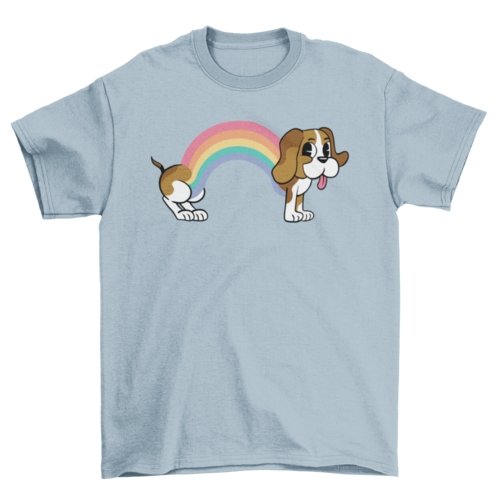 Rainbow Dog t-shirt - Pride Fire - VX214140UNGT4N2XL - T-shirts