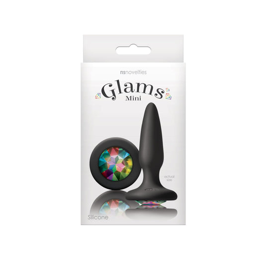 Rainbow Gem Butt Plug Mini - Pride Fire - NSN0510-79 - Accessories