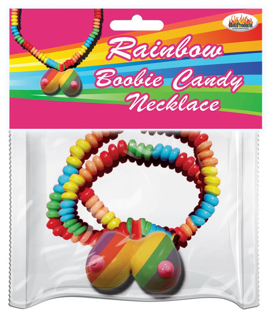Rainbow Tittie Candy Necklace - Pride Fire - HTP3092 - Accessories