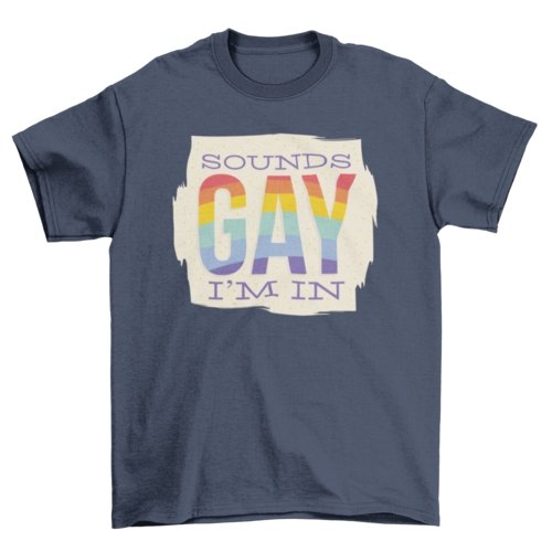 Sounds Gay t-shirt - Pride Fire - VX168561UNGT1N2XL - T-shirts