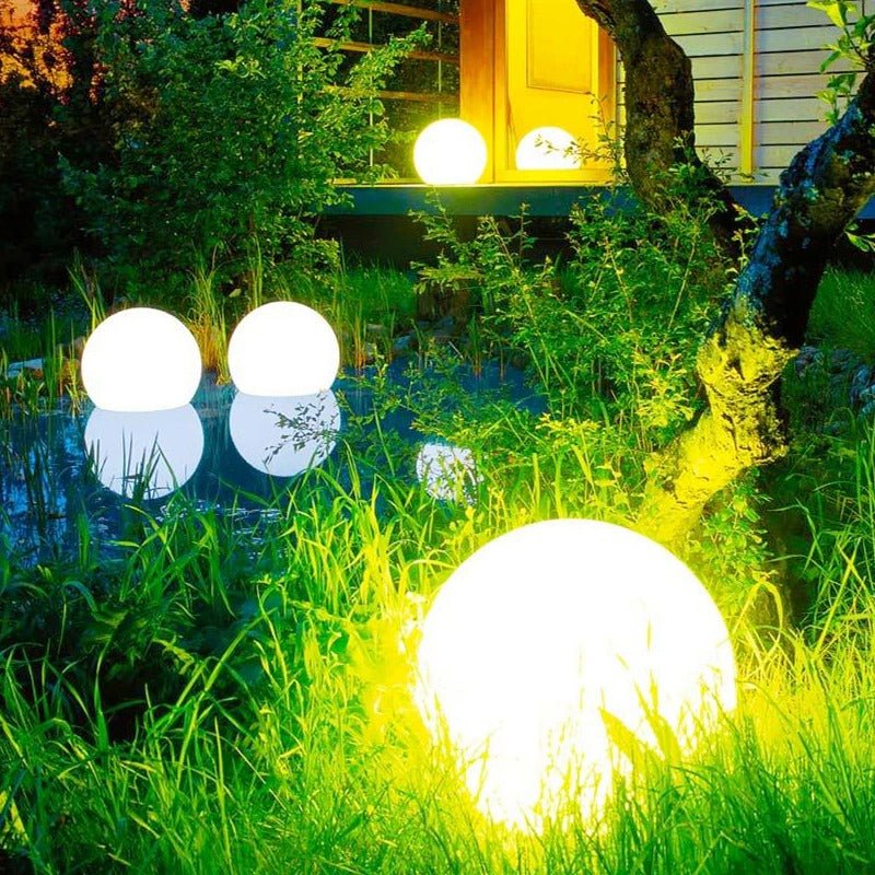 Waterproof Garden Ball LED Lights for Outdoor - Pride Fire - J5ZLK3B -