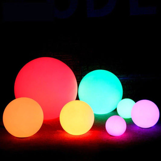 Waterproof Garden Ball LED Lights for Outdoor - Pride Fire - J5ZLK3B -