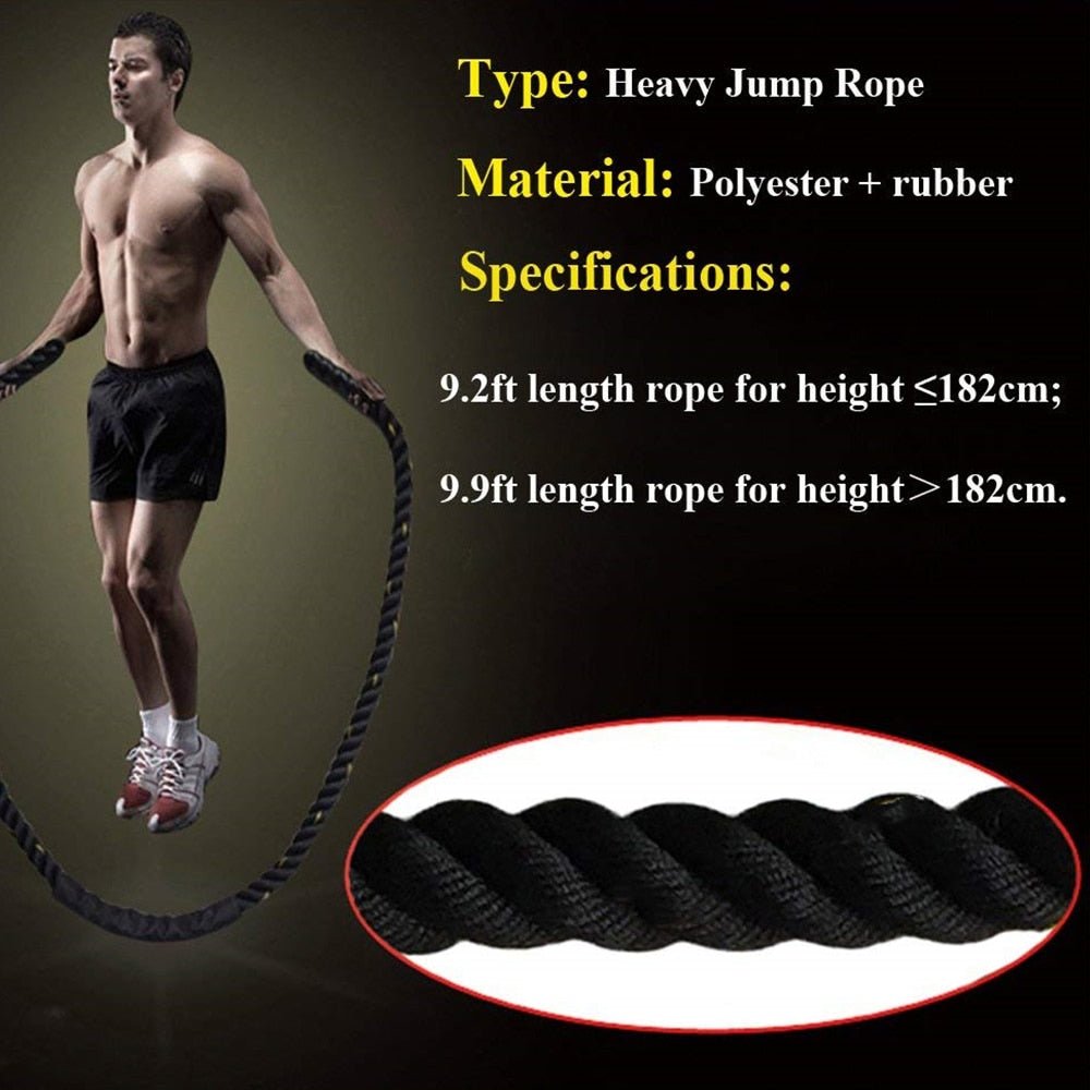 25mm Fitness Heavy Jump Rope - Pride Fire - 22194_IRVVNXG -