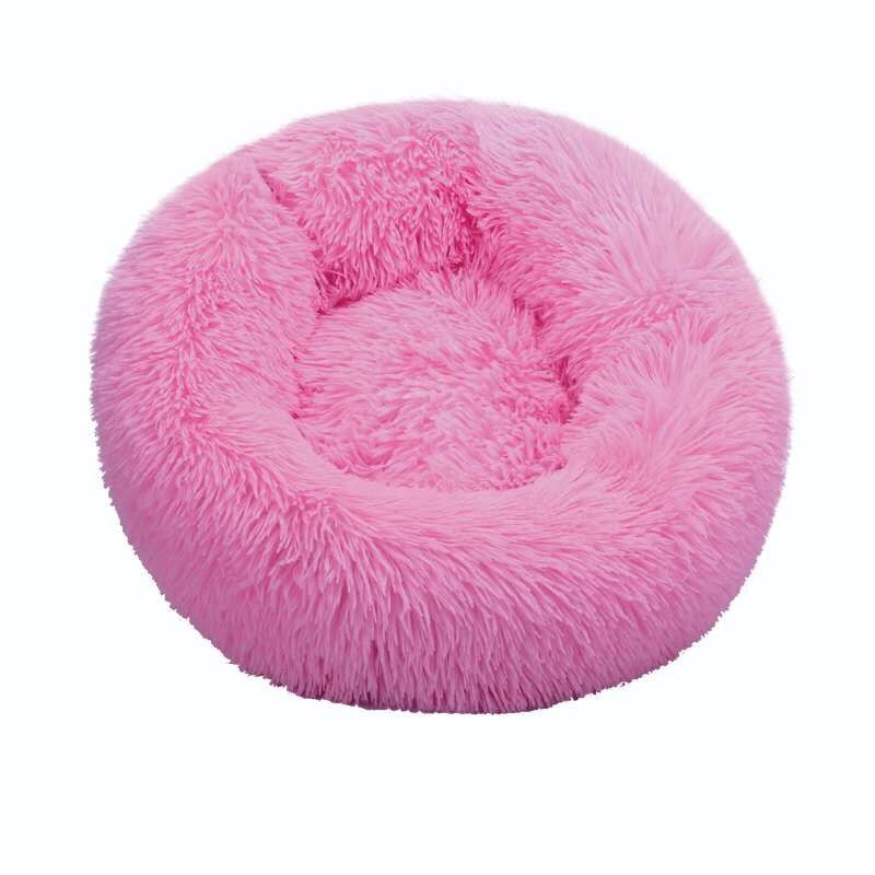 Round Cat and Pet Dog Bed  Sleeping Cushion