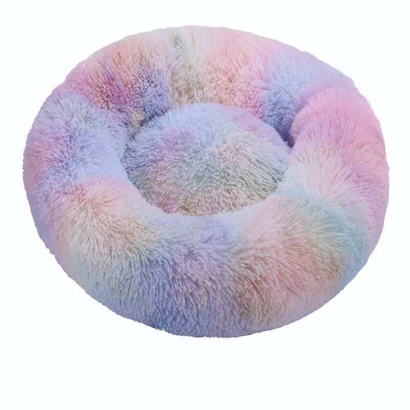 Round Cat and Pet Dog Bed  Sleeping Cushion