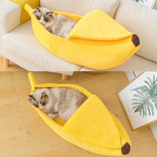 Banana Pet Bed House Cushion - Pride Fire - 484810_V4DJXX1 -