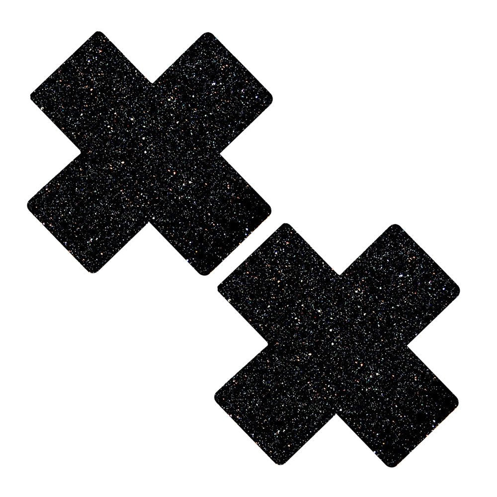 Black Glitter X Factor Nipztix Pasties - Pride Fire - NN-BM-XF-NS - Accessories