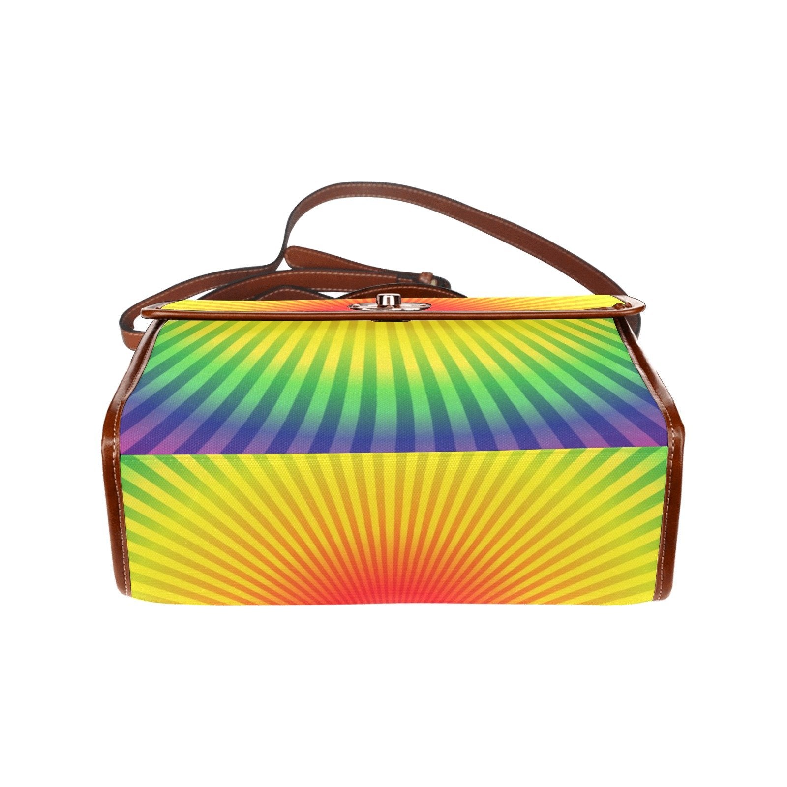 Canvas Rainbow Handbag - Pride Fire - D5790772 - Handbags