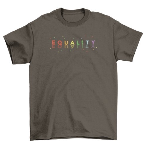 Equality rainbow t-shirt - Pride Fire - VX168951UNGT1M2XL - T-shirts