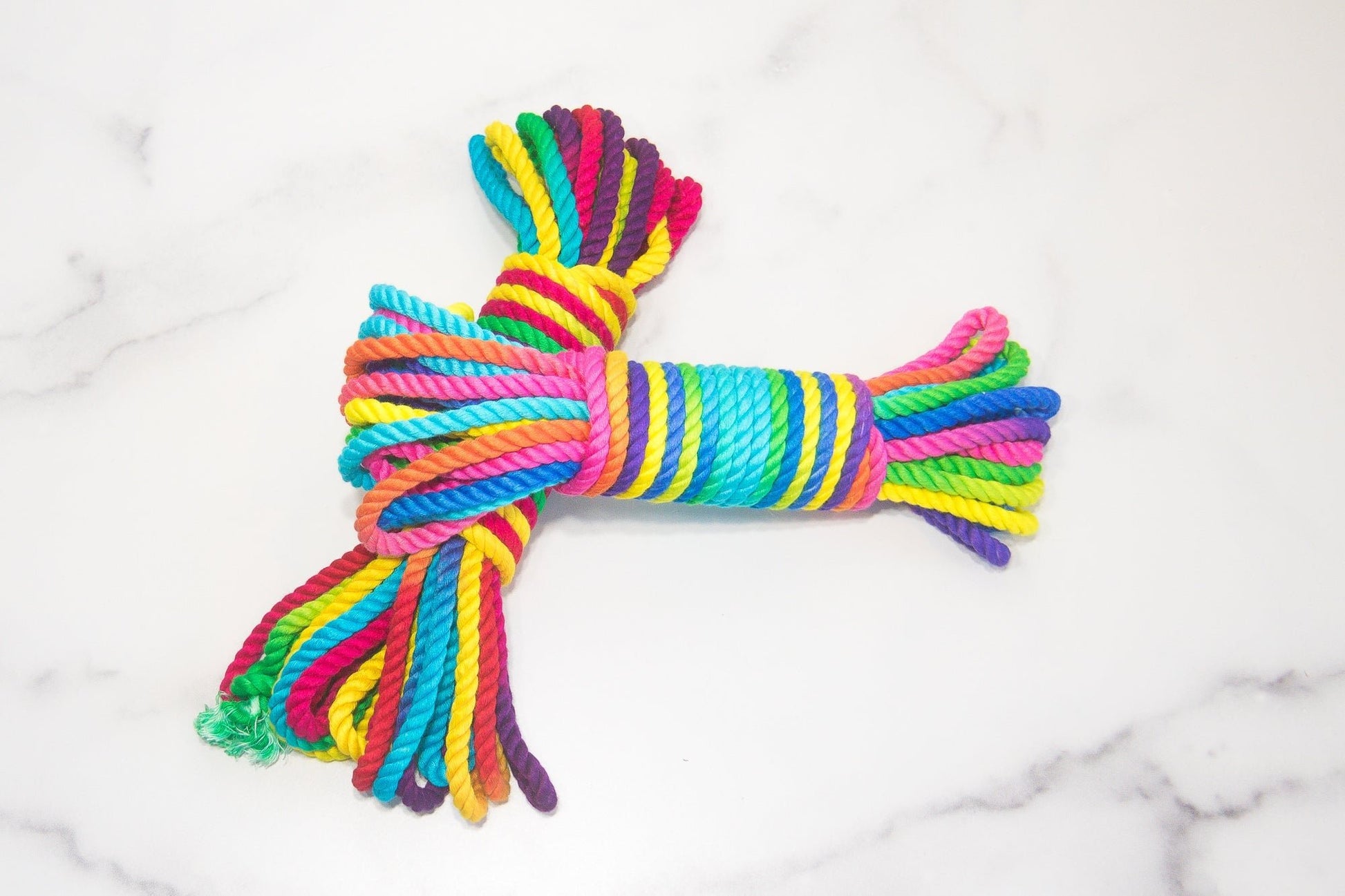 Funfetti Rainbow Bondage Rope - Pride Fire - 072 - Adults