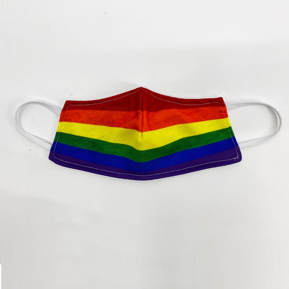 Gay Pride Flag Face Cover - Pride Fire - FM1459-L-MUL - Healthcare