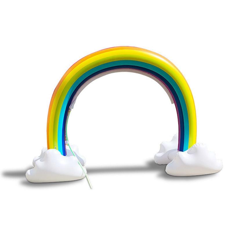 Ginormous Rainbow Cloud Sprinkler Giant Inflatable - Pride Fire - 7428_8O1QL3K -