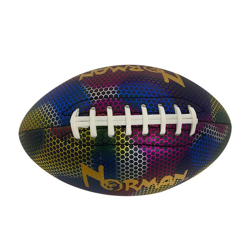 holographic luminous Football - Pride Fire - 865664_CSHRTWM -