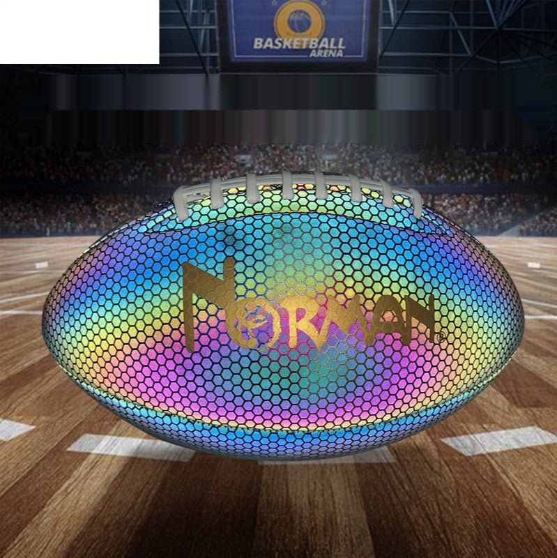 holographic luminous Football - Pride Fire - 865664_CSHRTWM -