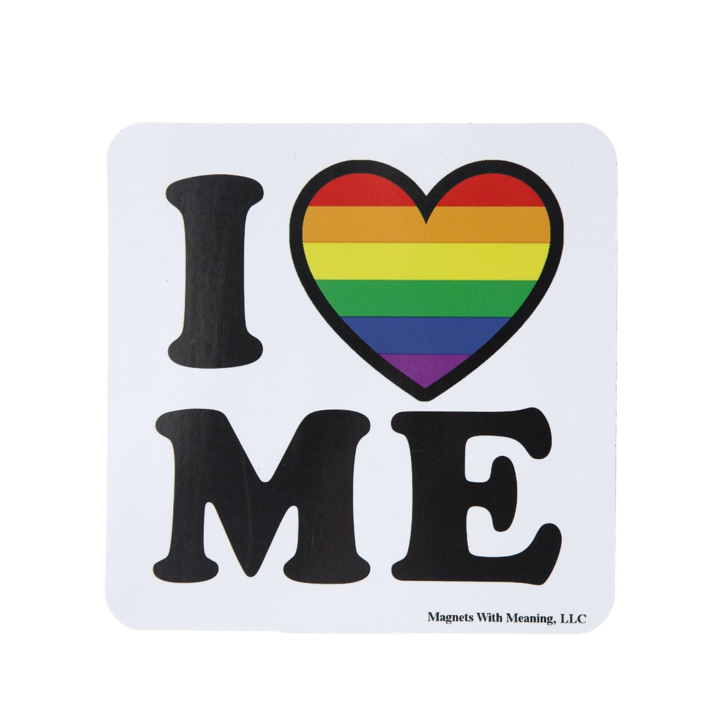 I Love Me Refrigerator Magnet - Pride Fire - 860002743110 - Kitchen