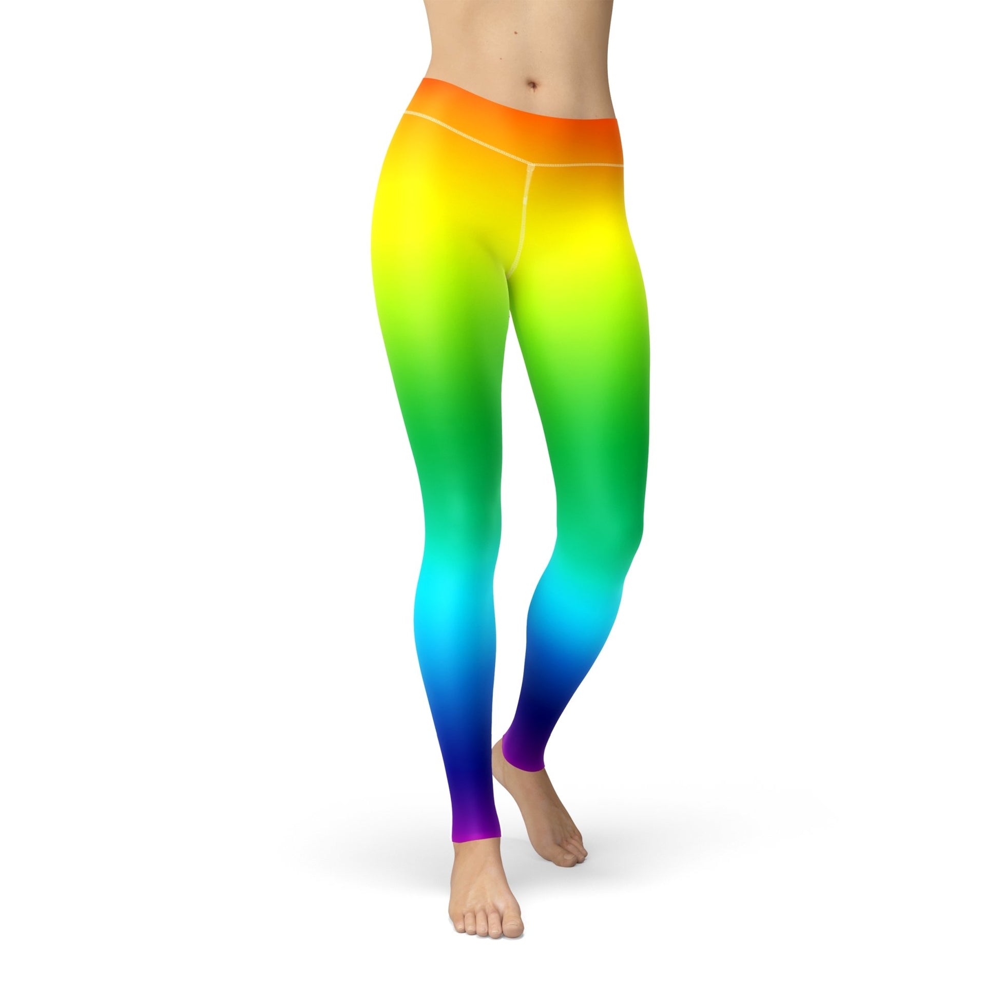 Jean Rainbow Leggings - Pride Fire - JAL0702-2XL-MUL - Leggings