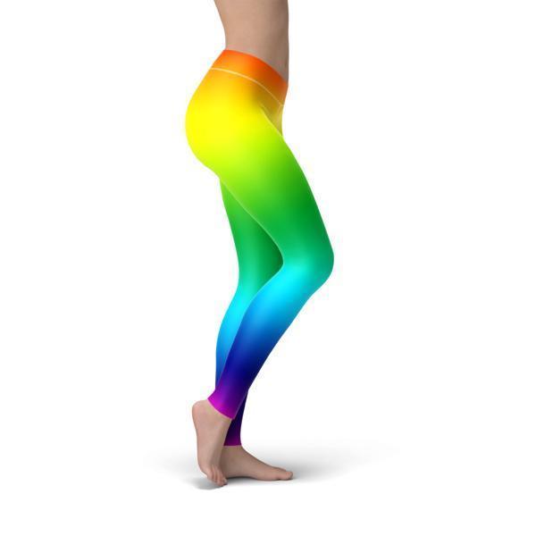 Jean Rainbow Leggings - Pride Fire - JAL0702-2XL-MUL - Leggings