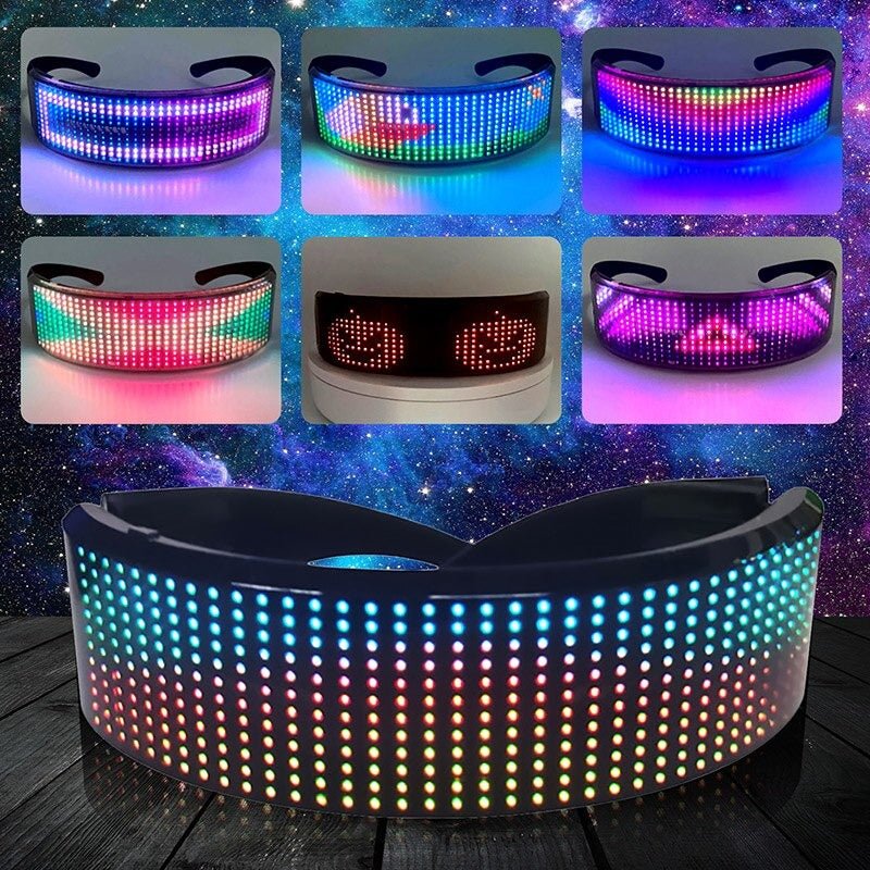 LED Shining Glasses - Pride Fire - MGWO2SX -