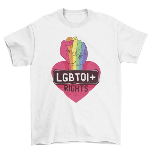 LGBTQI Rights t-shirt - Pride Fire - VX151456UNGT1W2XL - T-shirts