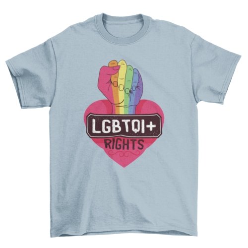 LGBTQI Rights t-shirt - Pride Fire - VX151456UNGT4N2XL - T-shirts