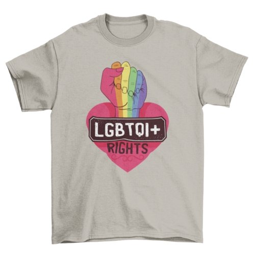 LGBTQI Rights t-shirt - Pride Fire - VX151456UNGT4Y2XL - T-shirts