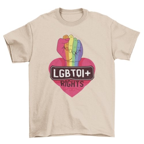 LGBTQI Rights t-shirt - Pride Fire - VX151456UNGT5W2XL - T-shirts