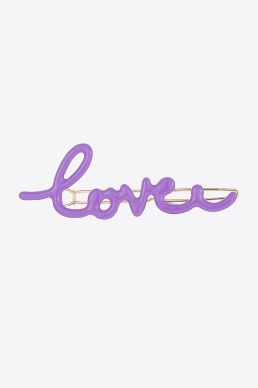 LOVE Alloy Barrette - Pride Fire - 100100206504431 -