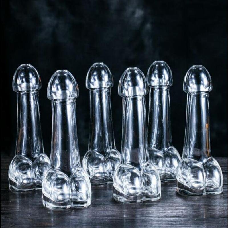 Penis Shape Cocktail Glass - Pride Fire - 7342_PKNFLPN -