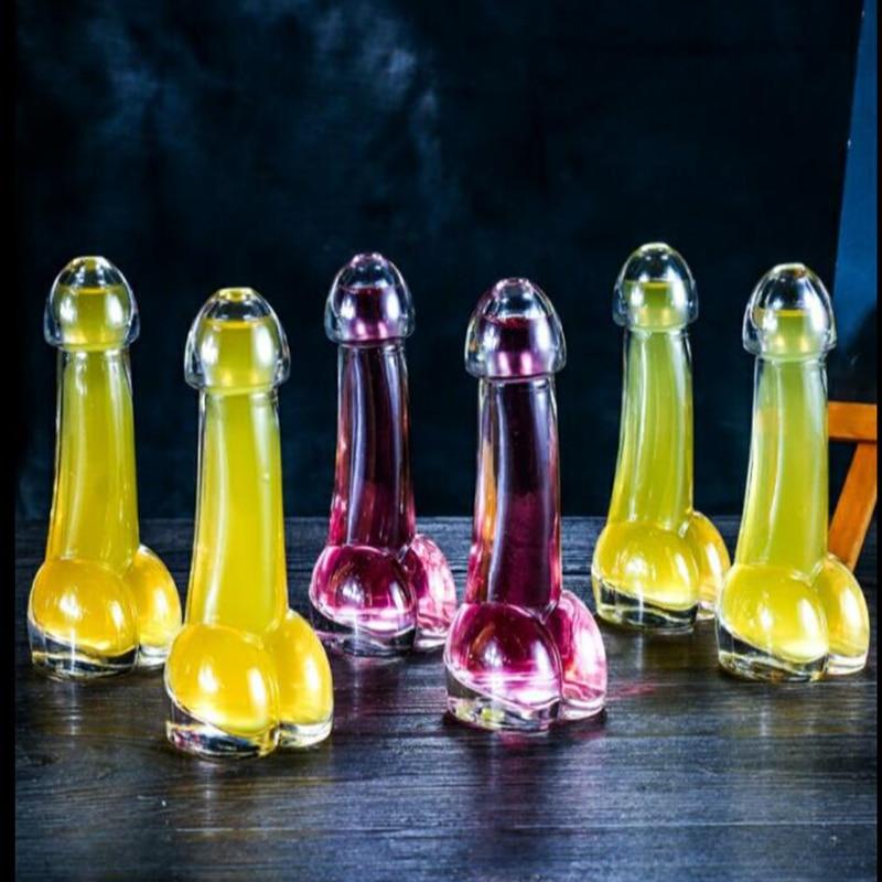 Penis Shape Cocktail Glass - Pride Fire - 7342_PKNFLPN -