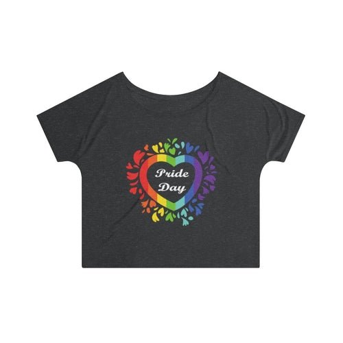 Pride Day Rainbow Heart Top - Pride Fire - 737758347 - T-shirts