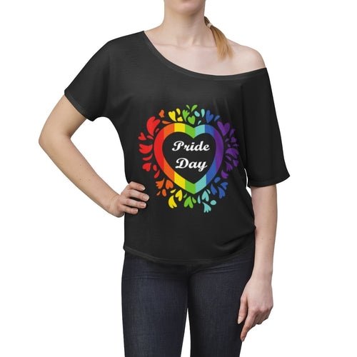 Pride Day Rainbow Heart Top - Pride Fire - 737758398 - T-shirts