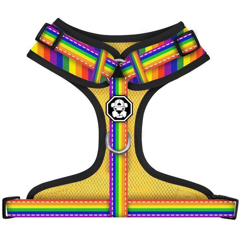 Pride Flag | Adjustable Mesh Harness - Pride Fire - MH0019MULL - Pets