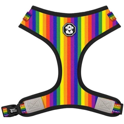 Pride Flag | Adjustable Mesh Harness - Pride Fire - MH0019MULL - Pets