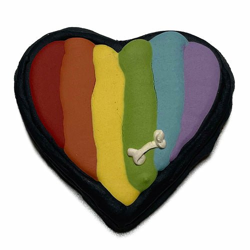 Pride Heart Dog Treat - Pride Fire - sinprid - Petcare